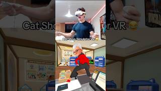 Freaky Grandma in Cat Shop Simulator VR