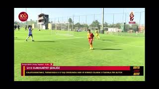 U12 Cumhuriyet Şenliği Galatasaray Florya Metin Oktay Tesisleri