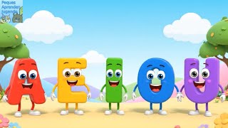 Canción de las vocales A E I O U Vamos a Cantar! Peques Aprenden Jugando