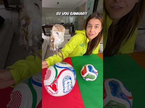 O QUE A CORUJA ESCOLHER, EU VOU GANHAR !! #shorts #copadomundo