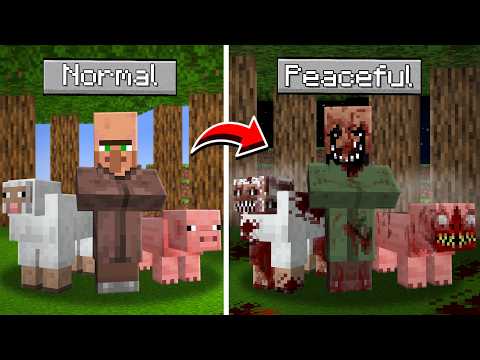 Why Minecraft Peaceful Mode is Terrifying