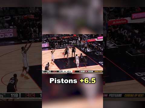 The Pistons need to be investigated ?