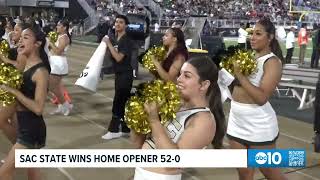 Sacramento State upends Mississippi Valley State 52-0 in FBS home opener | NCAA Football