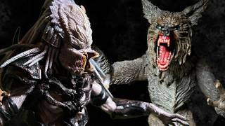 【STOP MOTION】WEREWOLF VS ALPHA PREDATOR 【THE HOWLIMG】
