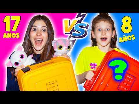 ¿QUE HAY EN NUESTRAS MALETAS de VIAJE? 🌟 ADOLESCENTE VS NIÑA