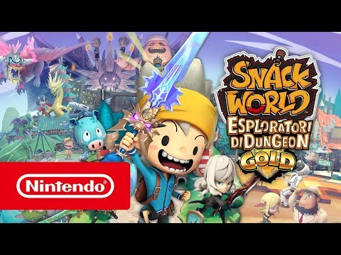SNACK WORLD: ESPLORATORI DI DUNGEON ? GOLD Trailer di lancio (Nintendo Switch)