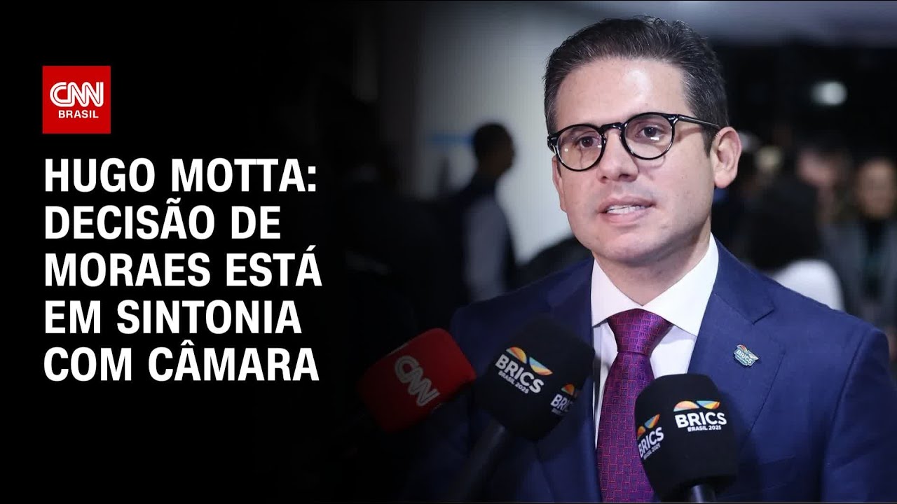 IOF Decisão de Moraes está em sintonia com desejo da Câmara diz Hugo Motta | LIVE CNN
