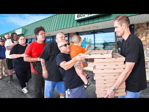 Feeding 300 Strangers In 1 Hour