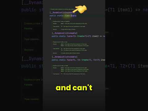 Tuples in C# are awesome