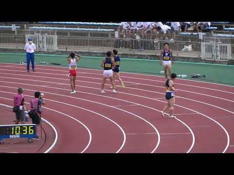 [4K] 日本インカレ2022 男子100m決勝