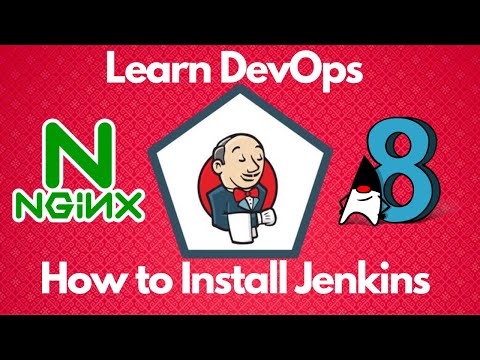 🔥 LEARN DEVOPS - HOW to INSTALL JENKINS - JAVA8 and NGINX