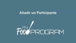 Anadir un Participante (Add a participant)