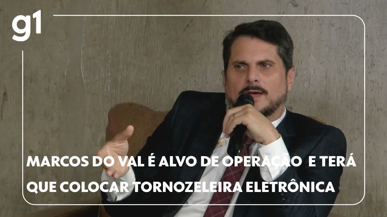 Marcos do Val é alvo de operação da PF e terá que colocar tornozeleira eletrônica