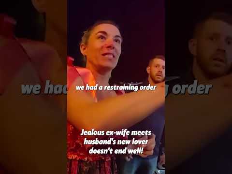 Jealous Ex Wife Meets Husband's New Lover, Doesn't End Well part 1. Full clip on: Beyond The Bodycam