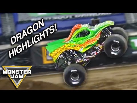 30 Minutes of EPIC Dragon Freestyles + More | Monster Jam