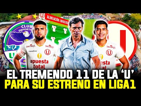 ¡ARTILLERÍA PESADA! El 11 de UNIVERSITARIO para su ESTRENO ante la LIGA 1 ante COMERCIANTES UNIDOS