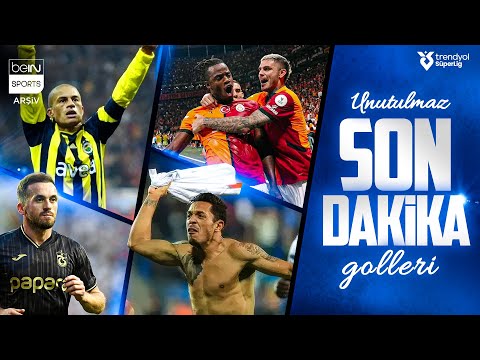 Unutulmaz Son Dakika Golleri - Part 2 | Trendyol Süper Lig