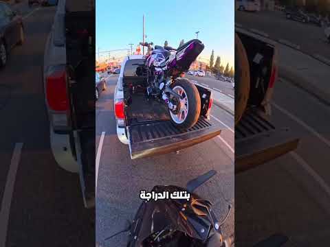 لم يطلب إذن سائق الشاحنة حتى! 😱