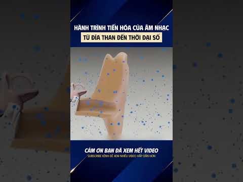 Hành trình tiến hóa của Âm Nhạc, từ đĩa than đến thời đại số #amnhac #amthanh #diathan #kythuatso