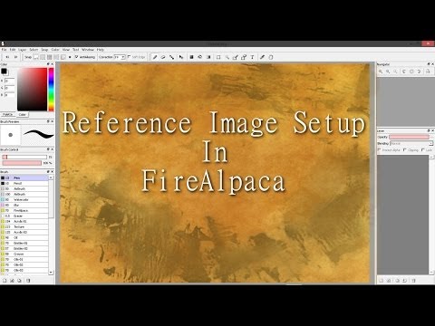 how to zoom in on firealpaca