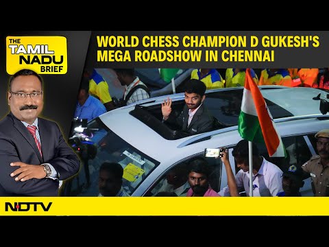 D Gukesh | Chennai Celebrates D Gukesh, World Chess Champion, With A Grand Roadshow