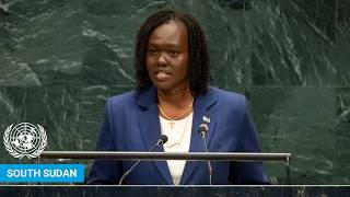 YouTube video thumbnail: South Sudan - Permanent Representative Addresses United Nations General Debate, 81st Session