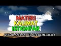 Kuis Materi Aqidah Akhlak Kelas 6