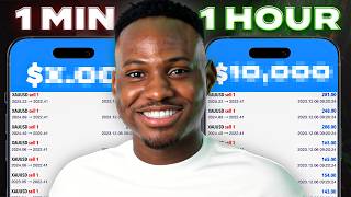 1 Minute vs 1 Hour Forex Trading (Technical Analysis Challenge)