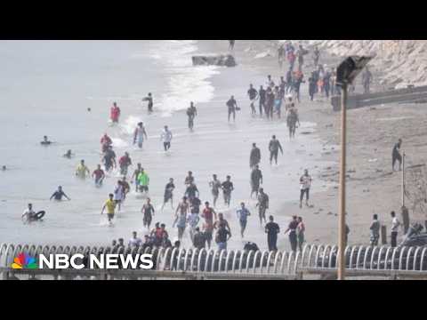 Dozens dead in migrant crisis rush into Spanish enclave