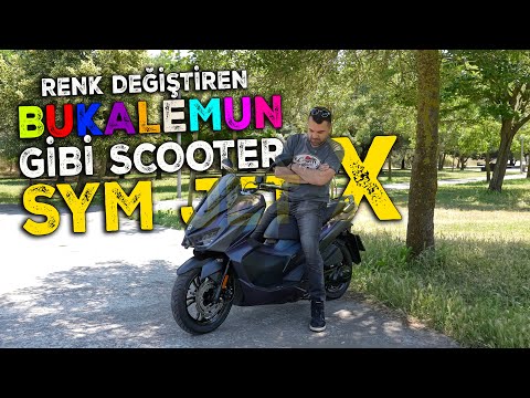Renk Değiştiren Scooter! Sym Jet X 125
