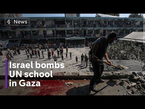 Israel Hamas: IDF strikes UN school in Gaza killing 40