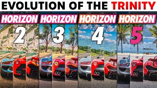 The Evolution of The Hypercar Holy Trinity Through The Forza Horizon Games, Have They Gotten Faster?