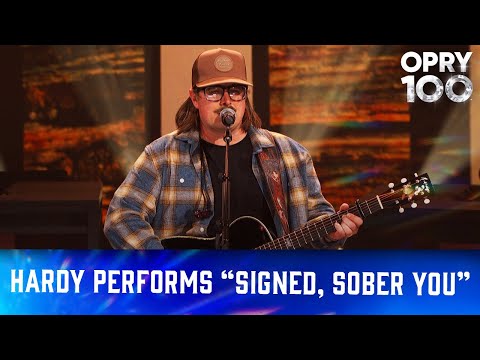 HARDY - "Signed, Sober You" | Live at the Grand Ole Opry