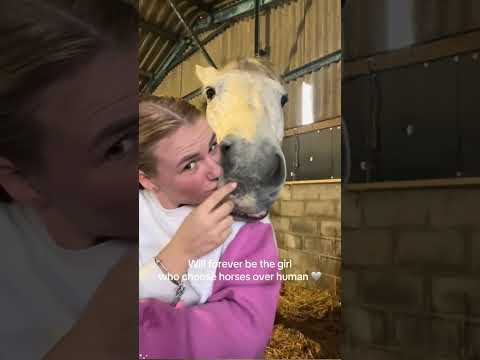 This is what unconditional love looks like🥰 #fouryou #love #animalslove #love #horse
