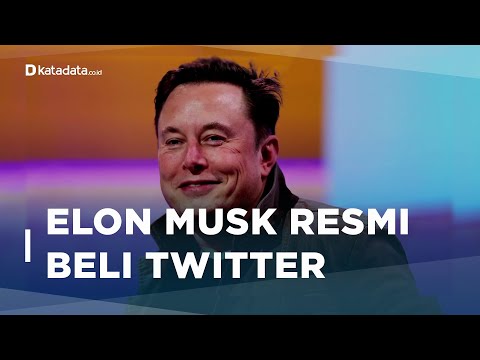 Resmi Beli Twitter, Elon Musk Pecat 3 Petinggi Perusahaan | Katadata Indonesia