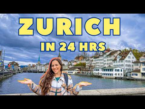 One Day In Zurich Switzerland | Top Things To Do In Zurich in 24 Hours Solo Travel Guide