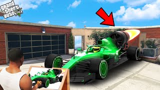 Franklin Using Magical Painting To Draw The Fastest F1 Car