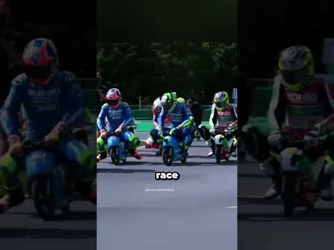 Pas Pembalap MotoGP Dipaksa Balapan Pakai <strong>Motor</strong> Bocil 😂
