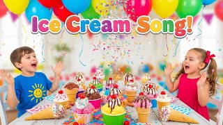 Ice Cream Song for Kids 🍦 | Fun Nursery Rhyme & Sing-Along 🎶