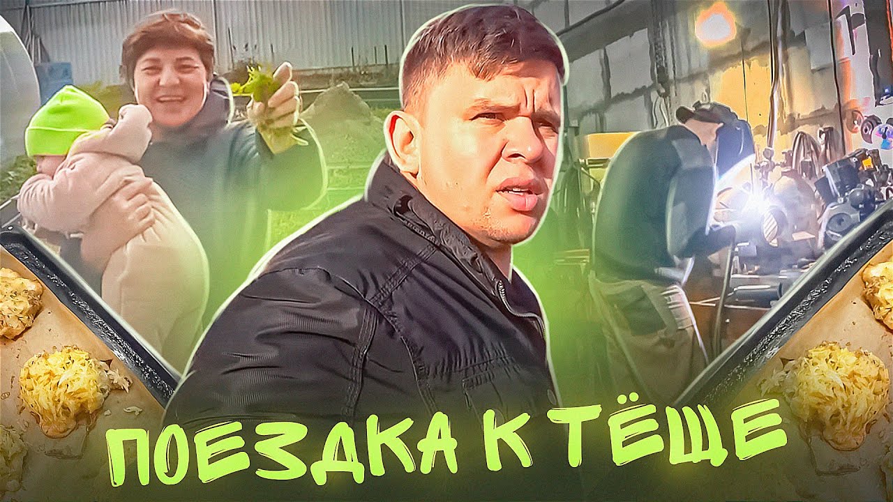 Поездка к тёще и домашние хлопоты.