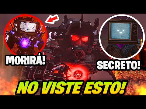 TITÁN TV MAN MORIRÁ! 10 COSAS que NO VISTE Skibidi Toilet 77 Parte 4! Secretos Skibidi 77 part 3