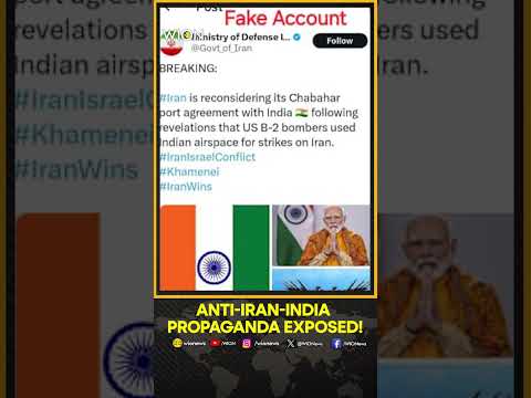 Iran Embassy Denies Anti-India Posts; Blames Fake Channels for Trying to Damage Ties with India