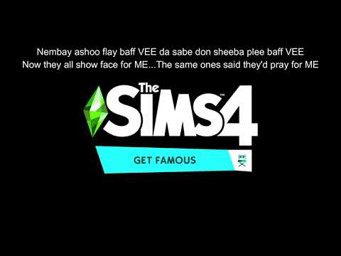 Faithfully by Shaboozey Simlish Version (Simlish Lyrics & English Lyrics!)