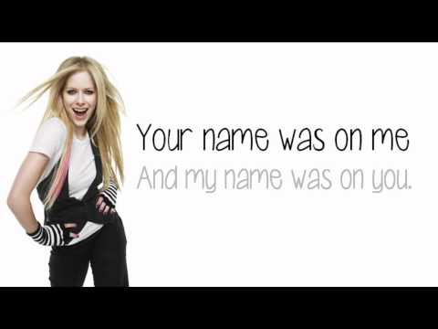 Avril Lavigne - Smile (Lyrics) New Song 2011