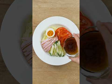 のり弁慶冷やし中華 #おいしい時間 #簡単レシピ #まいにちごはん #レシピ動画 #おうちごはん #今日の晩ごはん