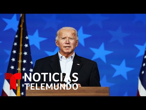 Joe Biden pide paciencia al país durante el conteo de votos | Noticias Telemundo