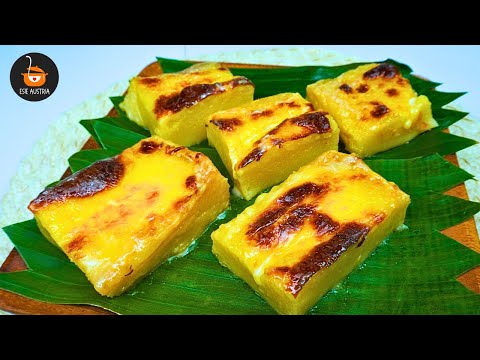 Cassava Cake using Cassava Flour