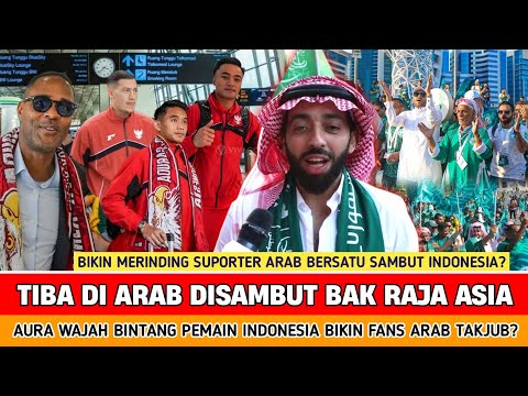 🔴 BIKIN MERINDING ‼️ Sambutan istimewa pemain timnas indonesia dari fans Arab Saudi saat tiba ??