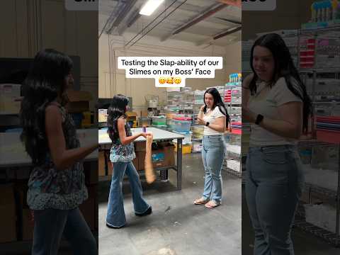 Testing the SLAPability of our Slimes 😅🥴