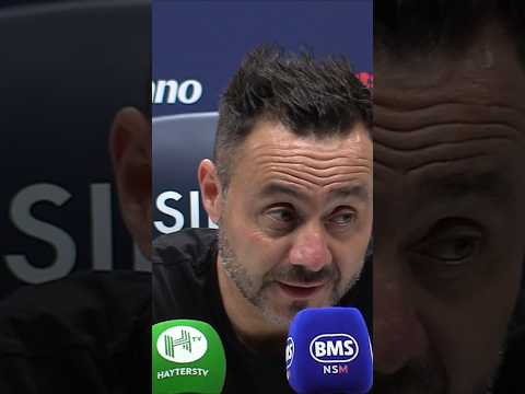 "WE <strong>CAN</strong> SCORE GOALS, <strong>AND</strong> WE <strong>CAN</strong> WIN GAMES!" Roberto De Zerbi: Tottenham 0-0 Everton